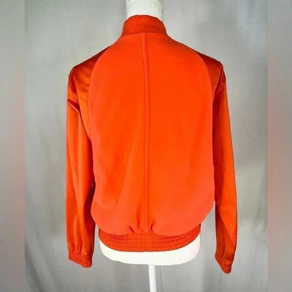 ATHLETA  Jacket Zion Microfleece Long Sleeve Orange Full Zip Women’s Size XS - Picture 5 of 15